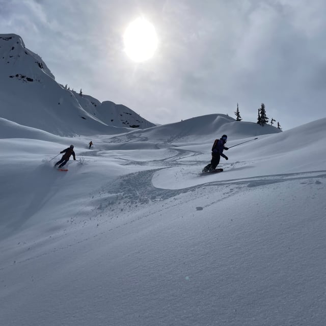 Heli-Skiing photo from March 25, 2025